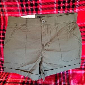 Olive Green Women's Shorts NWT
